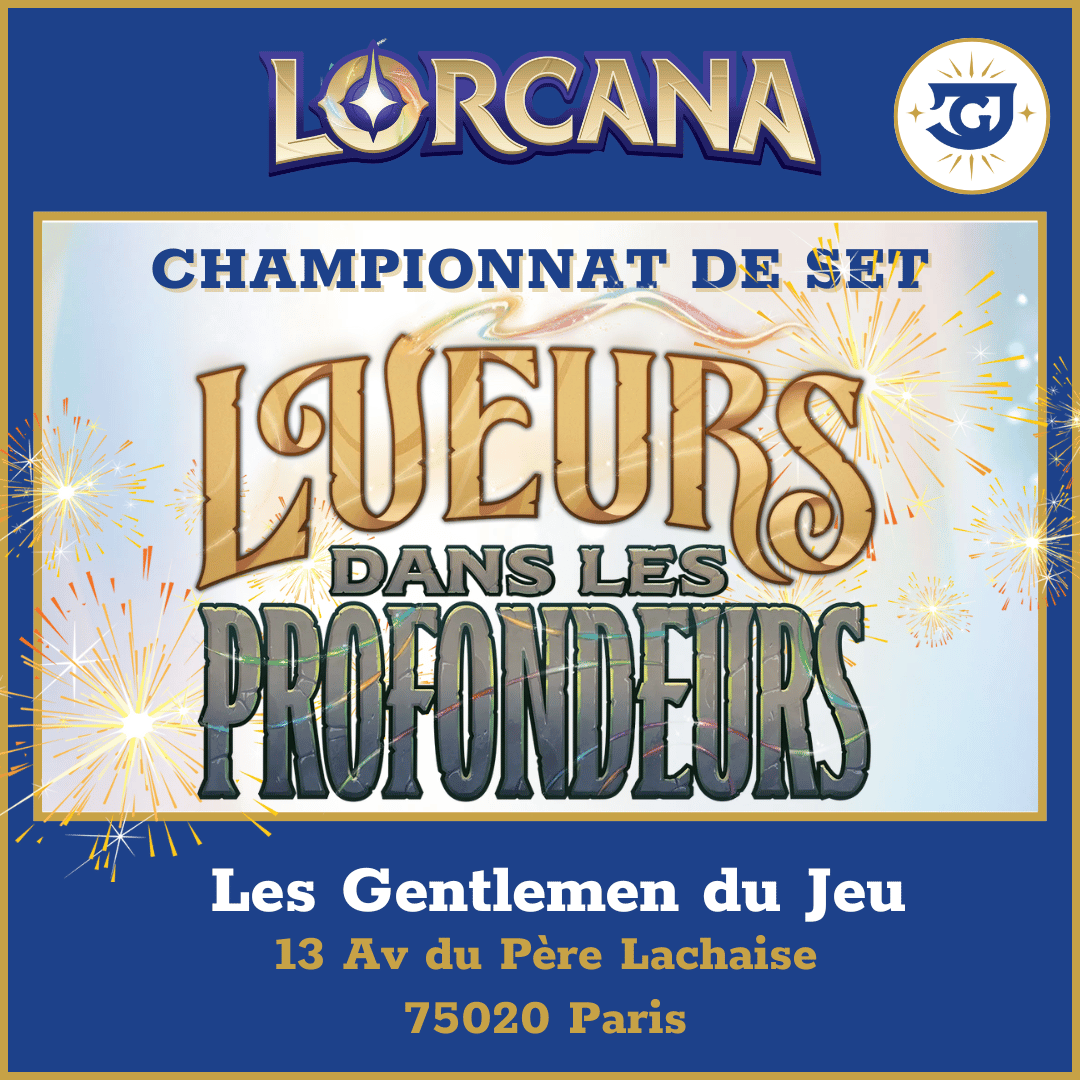 Championnat de Set Lorcana - Ev&egrave;nements Lorcana
